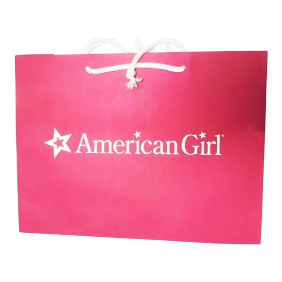 American Girl Corgi Dog Plush Doll Pet Puppy Toy & Bone Magnetic Holds Gift Bag - Picture 3 of 9